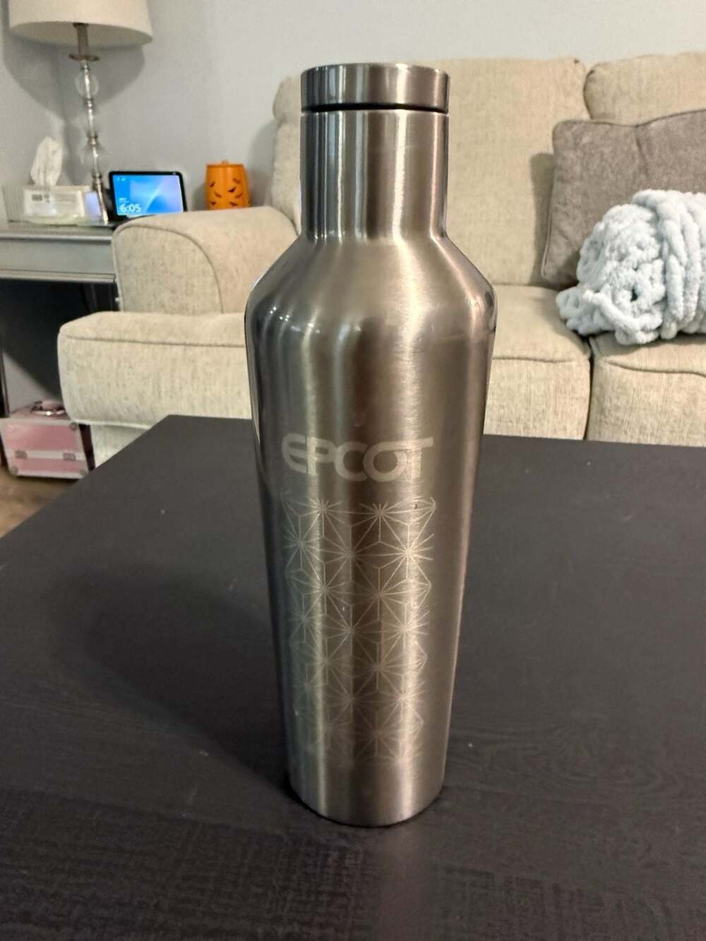 Corkcicle EPCOT Lights Collection Disney Insulated Bottle Spaceship Earth